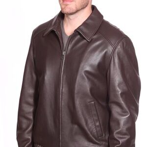 Men’s Mason & Cooper distressed leather Jacket.